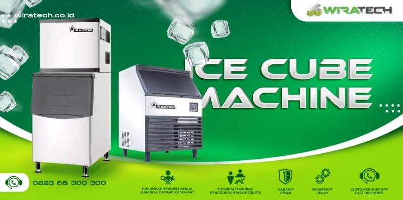 Mesin Es Batu Kristal untuk Usaha Es Kristal Kiloan
