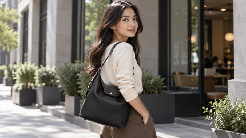 Tas bahu wanita untuk gaya elegan sehari-hari